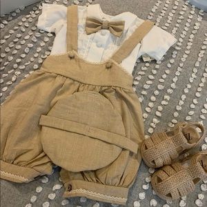 Zara baby shoes and outfit
